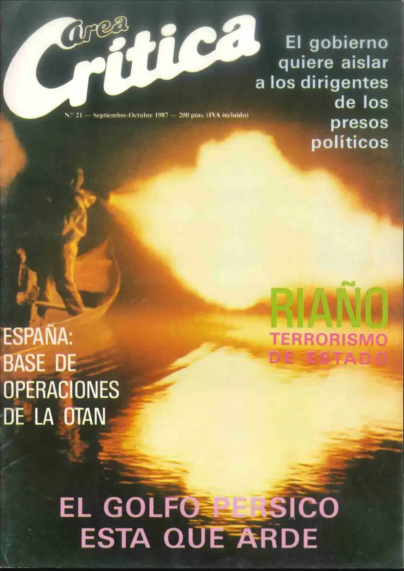 Portada de Área Crítica Nº 21