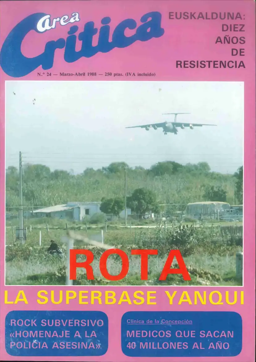 Portada de Área Crítica Nº 24