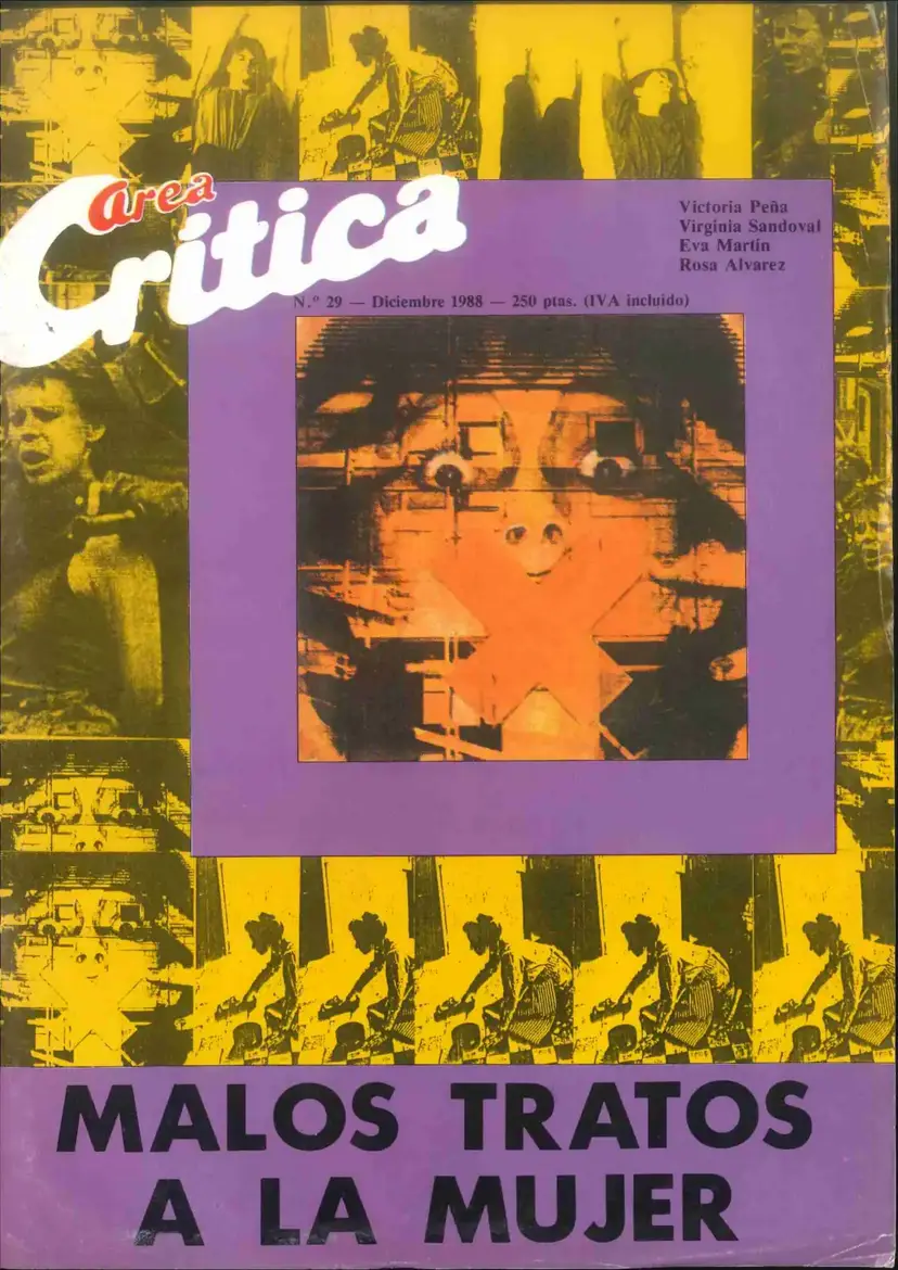 Portada de Área Crítica Nº 29
