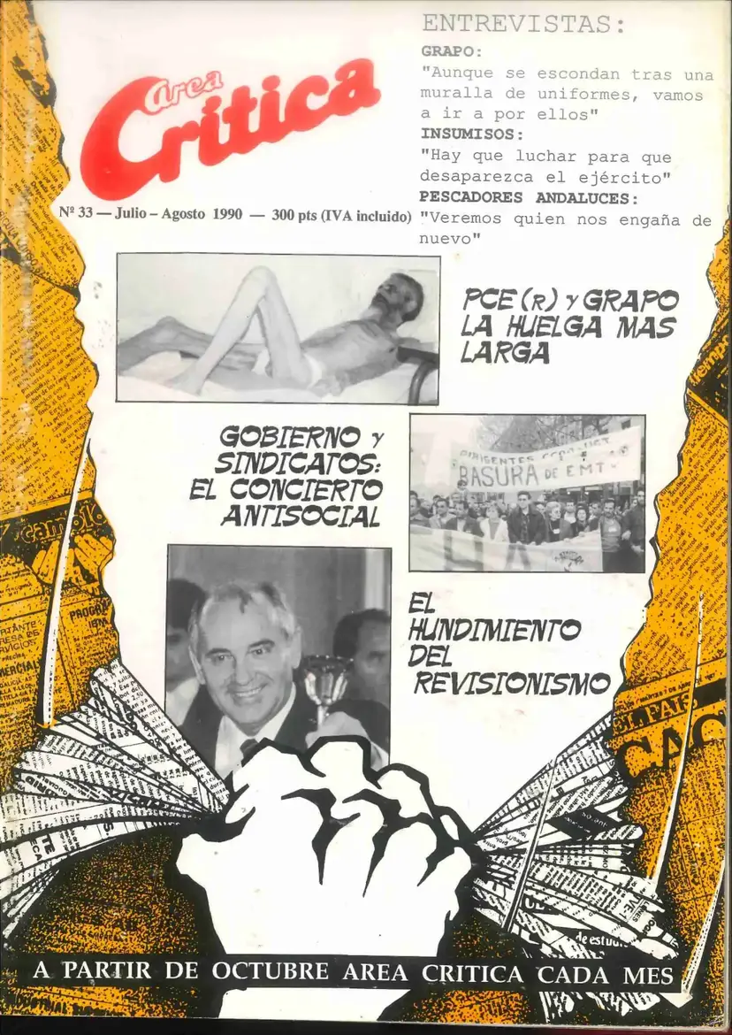 Portada de Área Crítica Nº 33